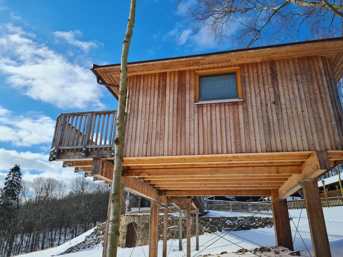 Hotel Waldquelle - Baumhaushotel Aerzen Exteriér fotografie