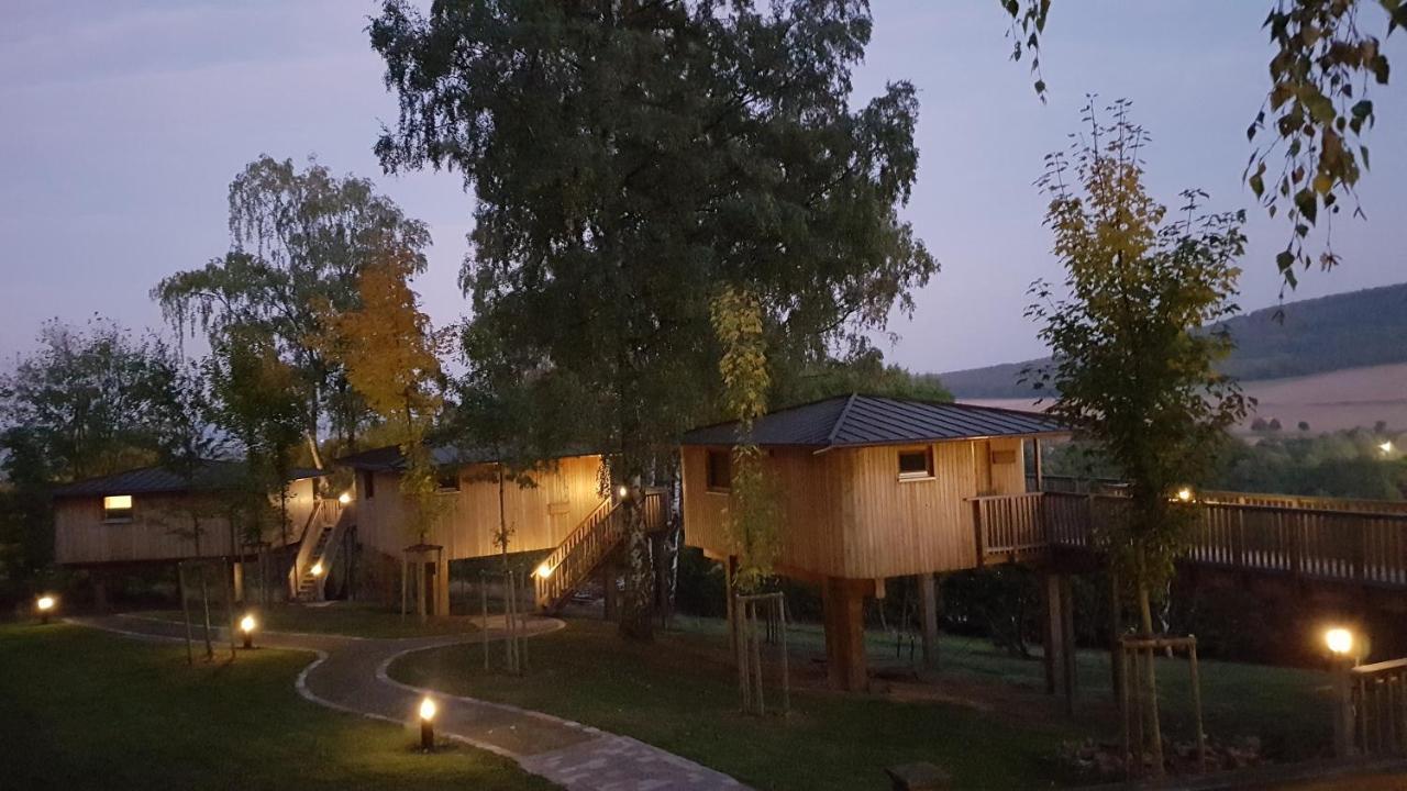 Hotel Waldquelle - Baumhaushotel Aerzen Exteriér fotografie